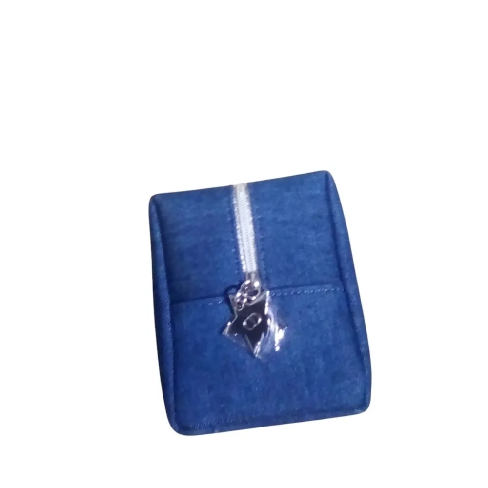 Dior Denim Cosmetic Trousse Beauty Toiletry Pouch